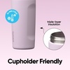 Owala FreeSip Kids Stainless Steel Water Bottle 16 oz Trail On(Lilac You A Lot)