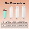 Owala FreeSip Kids Stainless Steel Water Bottle 16 oz Trail On(Mint Chocolate Chip)
