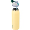 Owala FreeSip Kids Stainless Steel Water Bottle 16 oz Trail On(Sunny Daze)