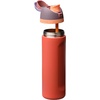 Owala FreeSip Kids Stainless Steel Water Bottle 16 oz Trail On(Terracotta Sunset)