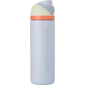Owala FreeSip Kids Stainless Steel Water Bottle 16 oz Trail On(Beach House)