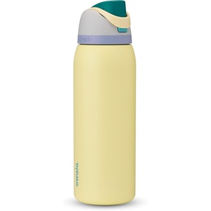 Owala FreeSip Kids Stainless Steel Water Bottle 16 oz Trail On(Sunny Daze)