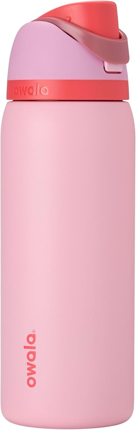 image:imageOwala FreeSip Stainless Steel Water Bottle 32 oz Round We GhostAngel Food Cake