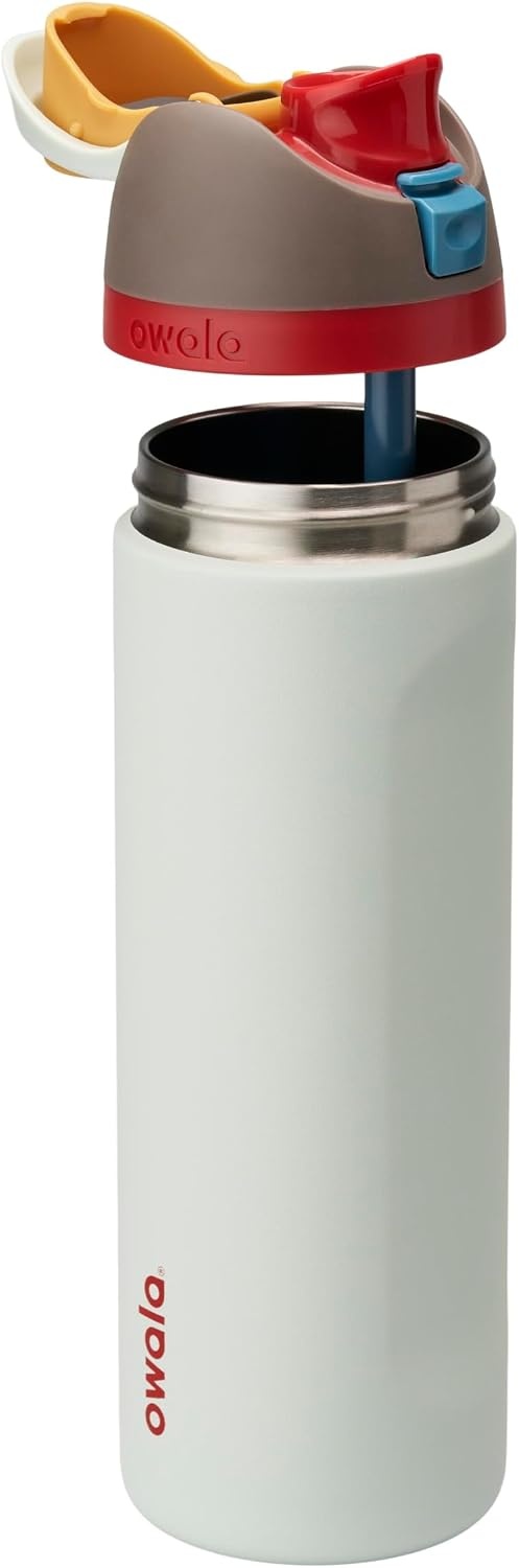 image:imageOwala FreeSip Stainless Steel Water Bottle 32 oz Round We GhostBoneyard