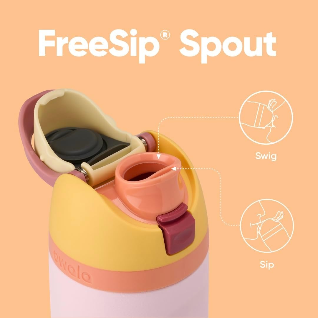 image:imageOwala FreeSip Stainless Steel Water Bottle 32 oz Round We GhostCandy Store