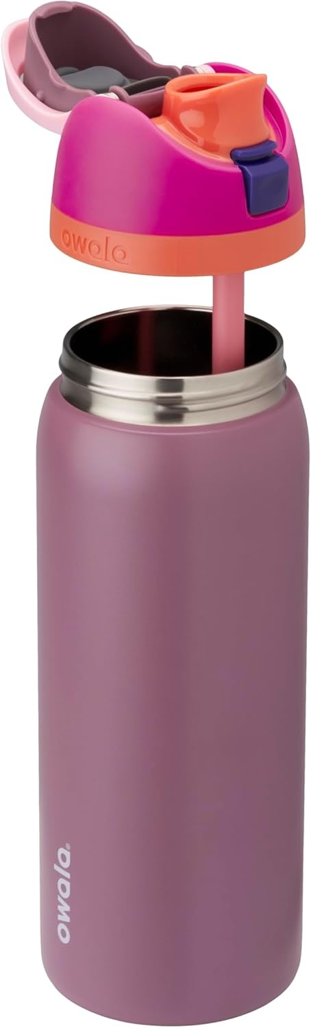 image:imageOwala FreeSip Stainless Steel Water Bottle 32 oz Round We GhostCrown Jewel