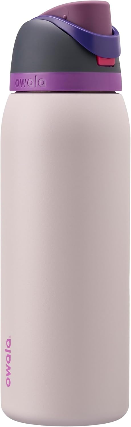 image:imageOwala FreeSip Stainless Steel Water Bottle 32 oz Round We GhostDreamy Field