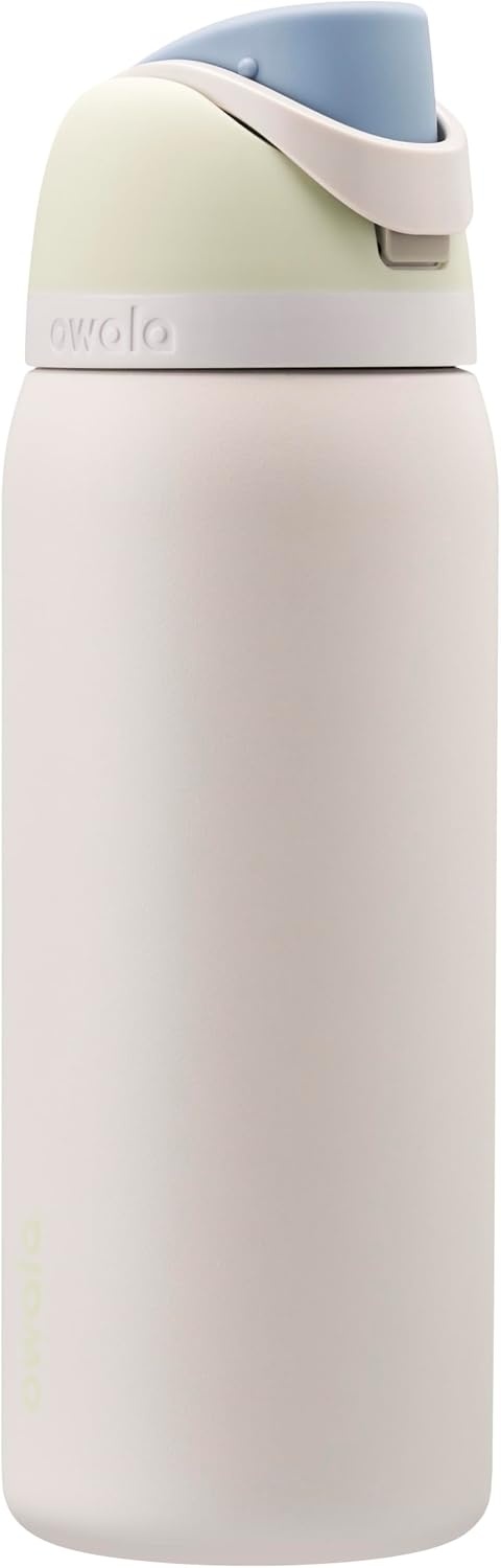 image:imageOwala FreeSip Stainless Steel Water Bottle 32 oz Round We GhostIced Breeze
