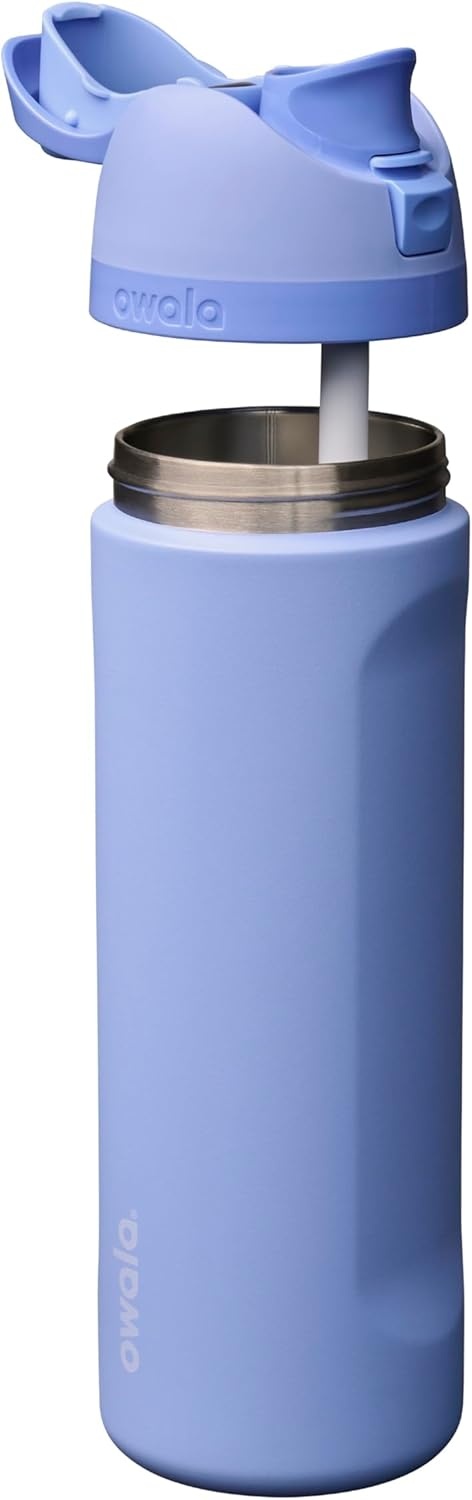 image:imageOwala FreeSip Stainless Steel Water Bottle 32 oz Round We GhostOut of the Blue