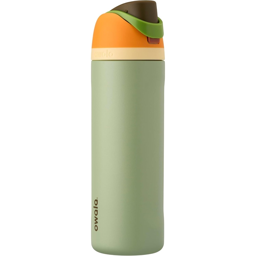 image:imageOwala FreeSip Stainless Steel Water Bottle 32 oz Round We GhostCamo Cool