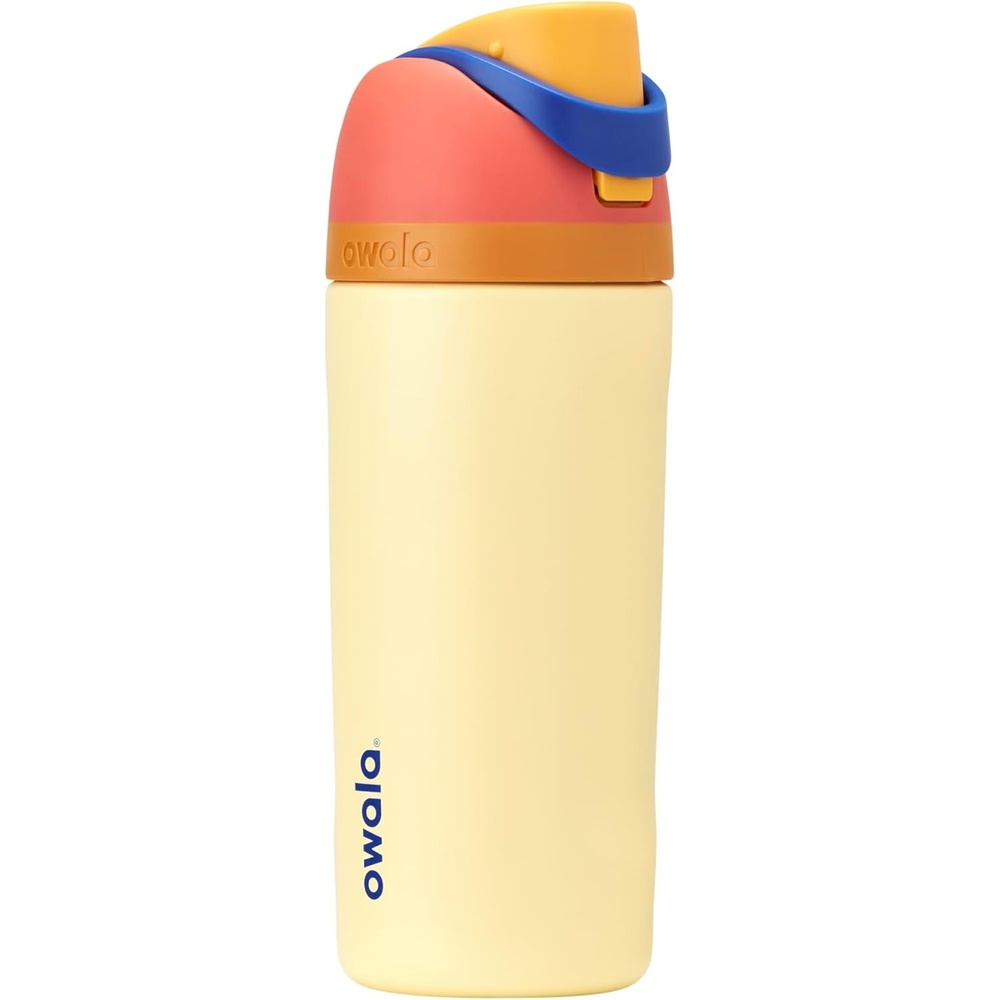 image:imageOwala FreeSip Stainless Steel Water Bottle 32 oz Round We GhostMisty Horizons