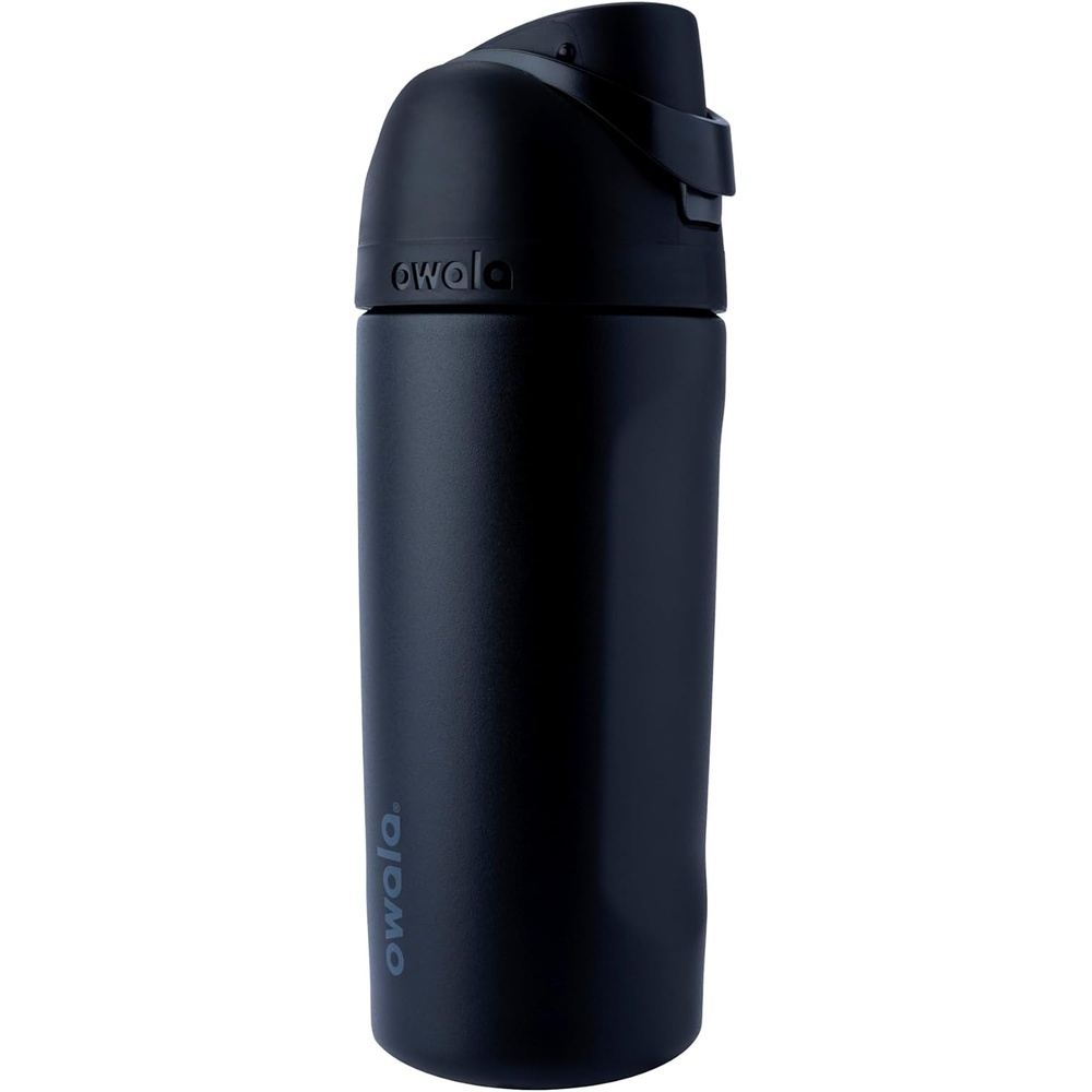 image:imageOwala FreeSip Stainless Steel Water Bottle 32 oz Round We GhostVery Very Dark