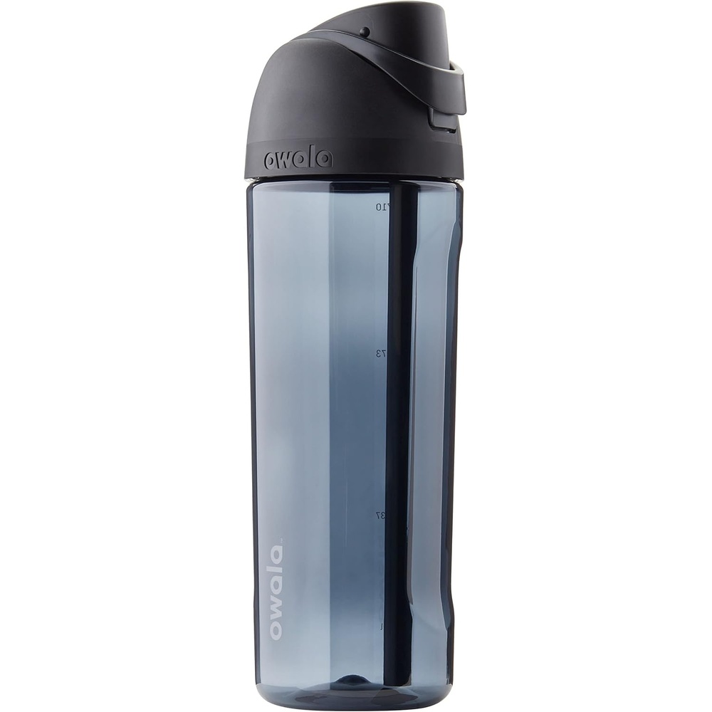 image:imageOwala FreeSip Tritan Water Bottle 25 oz Shy MarshmallowVery Very Dark