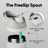 Owala FreeSip Stainless Steel Water Bottle 32 oz Round We Ghost(80s Ski Slopes)