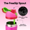 Owala FreeSip Stainless Steel Water Bottle 32 oz Round We Ghost(All the Berries)