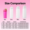 Owala FreeSip Stainless Steel Water Bottle 32 oz Round We Ghost(All the Berries)