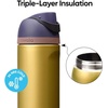 Owala FreeSip Stainless Steel Water Bottle 32 oz Round We Ghost(Bold Move)