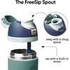 Owala FreeSip Stainless Steel Water Bottle 32 oz Round We Ghost(Joshua Tree)