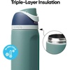 Owala FreeSip Stainless Steel Water Bottle 32 oz Round We Ghost(Joshua Tree)