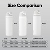 Owala FreeSip Stainless Steel Water Bottle 32 oz Round We Ghost(Neon Moon)