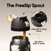 Owala FreeSip Stainless Steel Water Bottle 32 oz Round We Ghost(Round We Ghost)