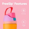 Owala FreeSip Stainless Steel Water Bottle 32 oz Round We Ghost(Tropical)