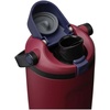 Owala FreeSip Sway Stainless Steel Insulated Tumbler with Straw, Burgundy Bay, 30 oz