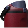 Owala FreeSip Sway Stainless Steel Insulated Tumbler with Straw, Burgundy Bay, 30 oz