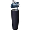 Owala FreeSip Sway Stainless Steel Water Bottle, Blue Steel, 40 fl oz