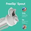 Owala FreeSip Tritan Water Bottle 25 oz Shy Marshmallow(Very  Very Dark)