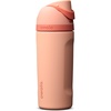 Owala FreeSip Stainless Steel Water Bottle 32 oz Round We Ghost(Peach of Mind)