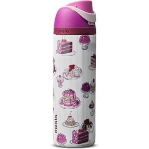 Owala FreeSip Stainless Steel Water Bottle 32 oz Round We Ghost(Delectable Delights)