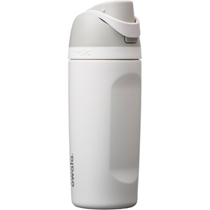 Owala FreeSip Stainless Steel Water Bottle 32 oz Round We Ghost(Shy Marshmallow)