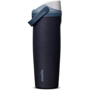 Owala FreeSip Sway Stainless Steel Water Bottle Blue Steel 30oz