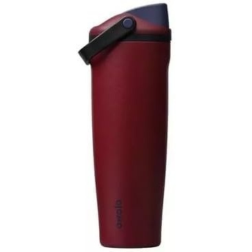 image:imageOwala 40oz FreeSip Sway Stainless Steel Water Bottle Burgandy Bay