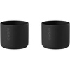 Owala Silicone Water Bottle Boots, Anti-Slip Sleeves for 24 Oz & 32 Oz FreeSip or Flip Stainless Steel Water Bottles, Black